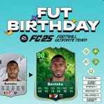 Cover Obj Evolutions FUT Birthday Striker Glow Up Fc 25