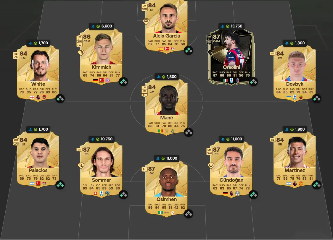 Soluzione Rosa Con Valutazione 86 SBC Jacob Murphy Showdown Finale Carabao Cup.