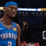 Cover Shai Gilgeous Alexander NBA 2k26