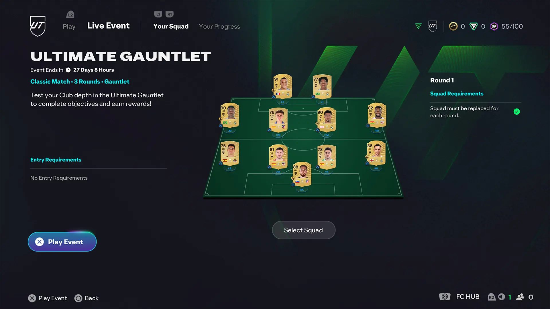 Gauntlet Ultimate Team EA FC 26.