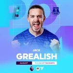 Cover Grealish POTM August Premier League EA FC 26