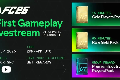 Cover Live Twitch YouTube Gameplay Rewards EA FC 26