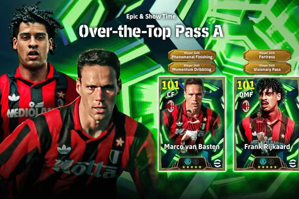 Cover Over The Top Pass A Van Basten Rijkaard eFootball