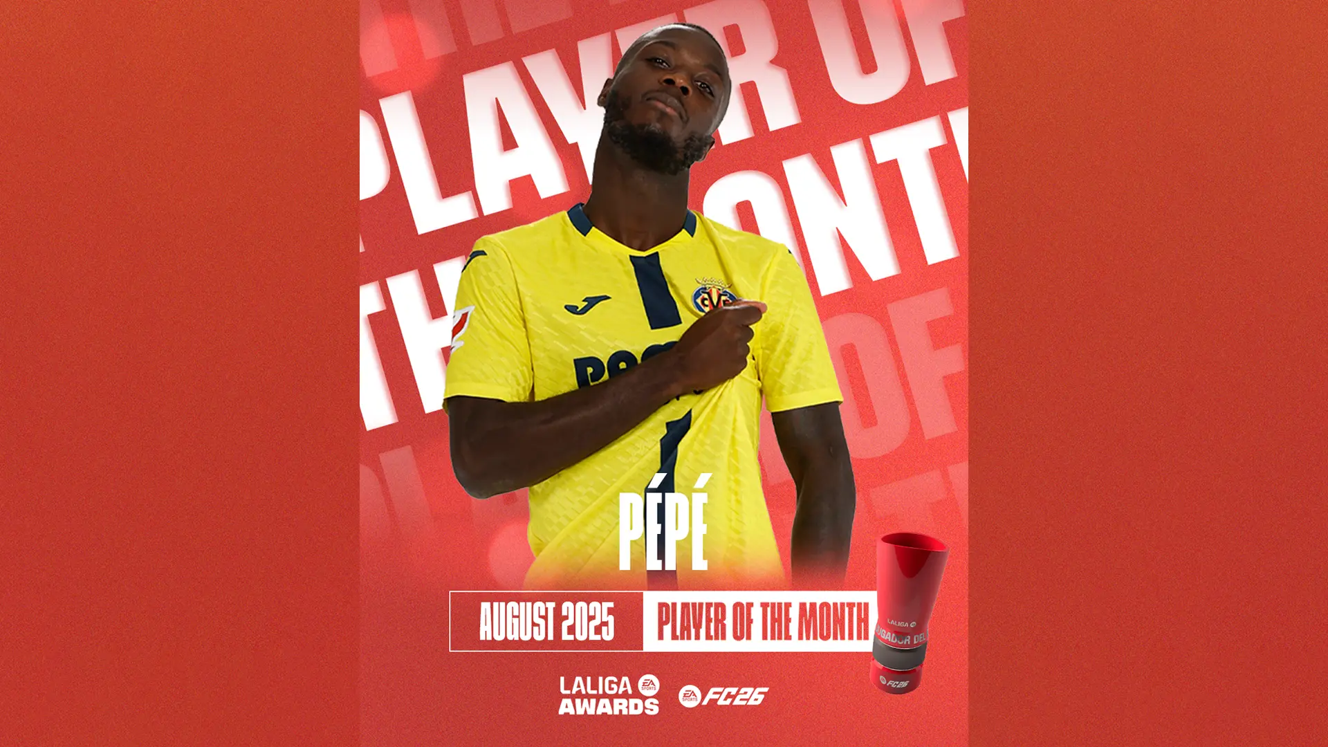 EA FC 26 Nicola Pepe E’ Il POTM Di Agosto De LaLiga