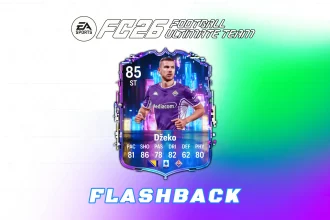 Cover Prediction Edin Dzeko Flashback EA FC 26