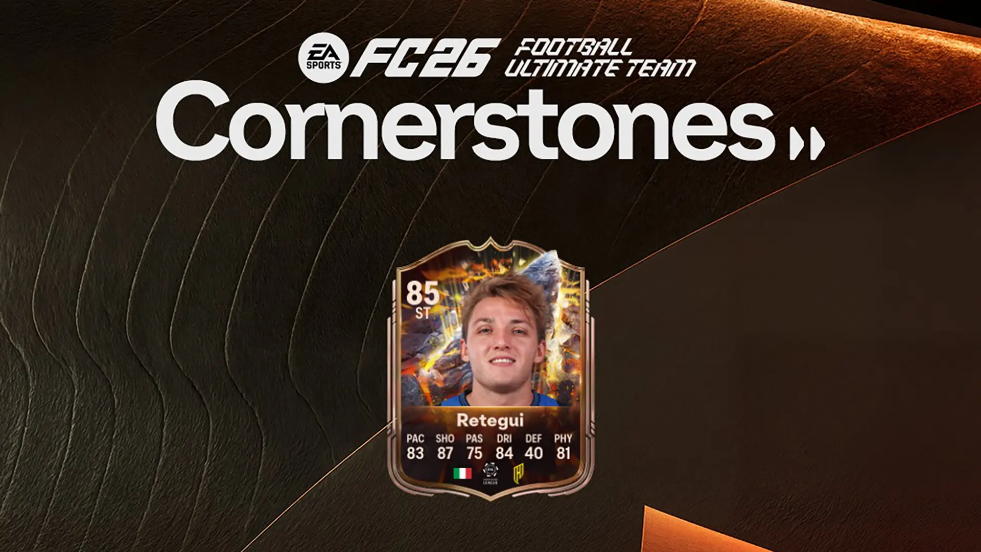 EA FC 26 SBC Mateo Retegui Cornerstones Recensione