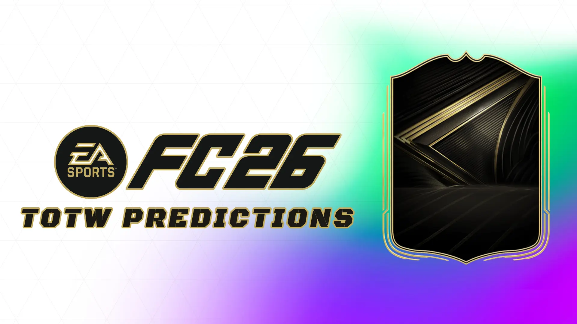 EA FC 26 Prediction TOTW 1 Elenco Candidati Alla Prima Squadra Della Settimana