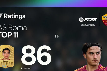 Cover Top 11 Rating Roma Ultimate Team EA FC 26