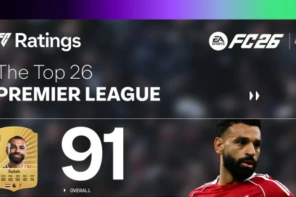 Cover Top 26 Premier League Ratings Ultimate Team EA FC 26