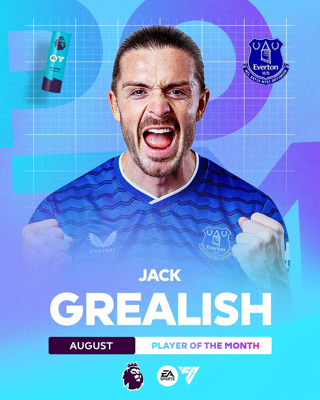 EA FC 26 Jack Grealish E' Il POTM Di Agosto Della Premier League.