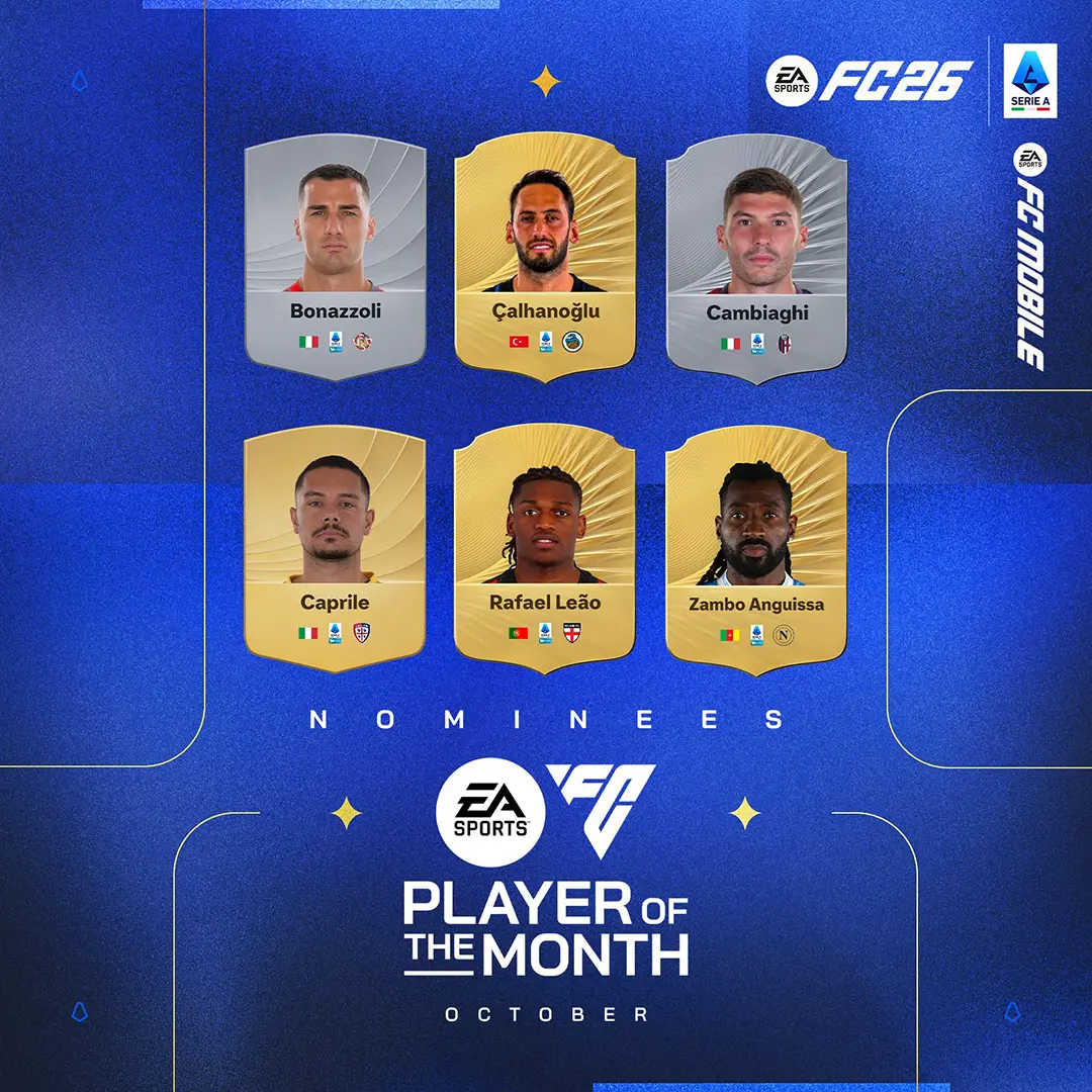EA FC 26 Lista Candidati POTM Serie A Di Ottobre Vota Il Migliore.
