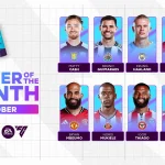 Cover Candidati POTM Premier League Ottobre EA FC 26