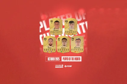 Cover Nominees POTM October LaLiga EA FC 26