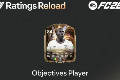 Cover Obiettivi Diouf Ratings Reload EA FC 26