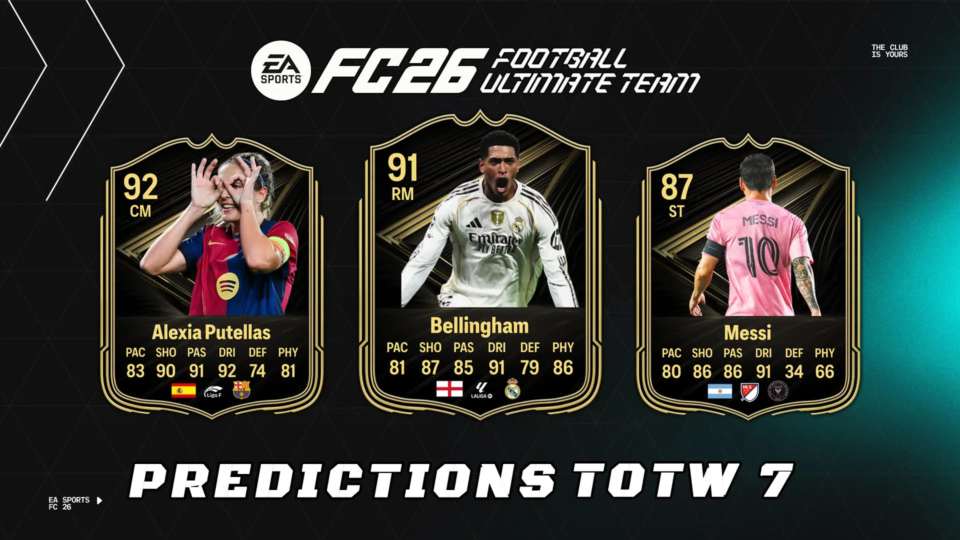 EA FC 26 Prediction TOTW 7 Lista Candidati Alla Settima Squadra Della Settimana EA FC 26 Prediction TOTW 7 Lista Candidati Alla Settima Squadra Della Settimana
