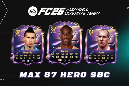 Cover SBC Aggiornamento Eroi Max 87 EA FC 26