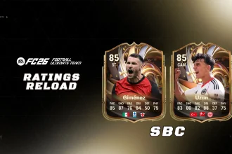 Cover SBC Gimenez Ratings Reload EA FC 26
