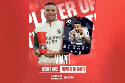 Cover SBC Mbappe POTM Ottobre EA FC 26