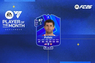 Cover SBC POTM September Pulisic EA FC 26