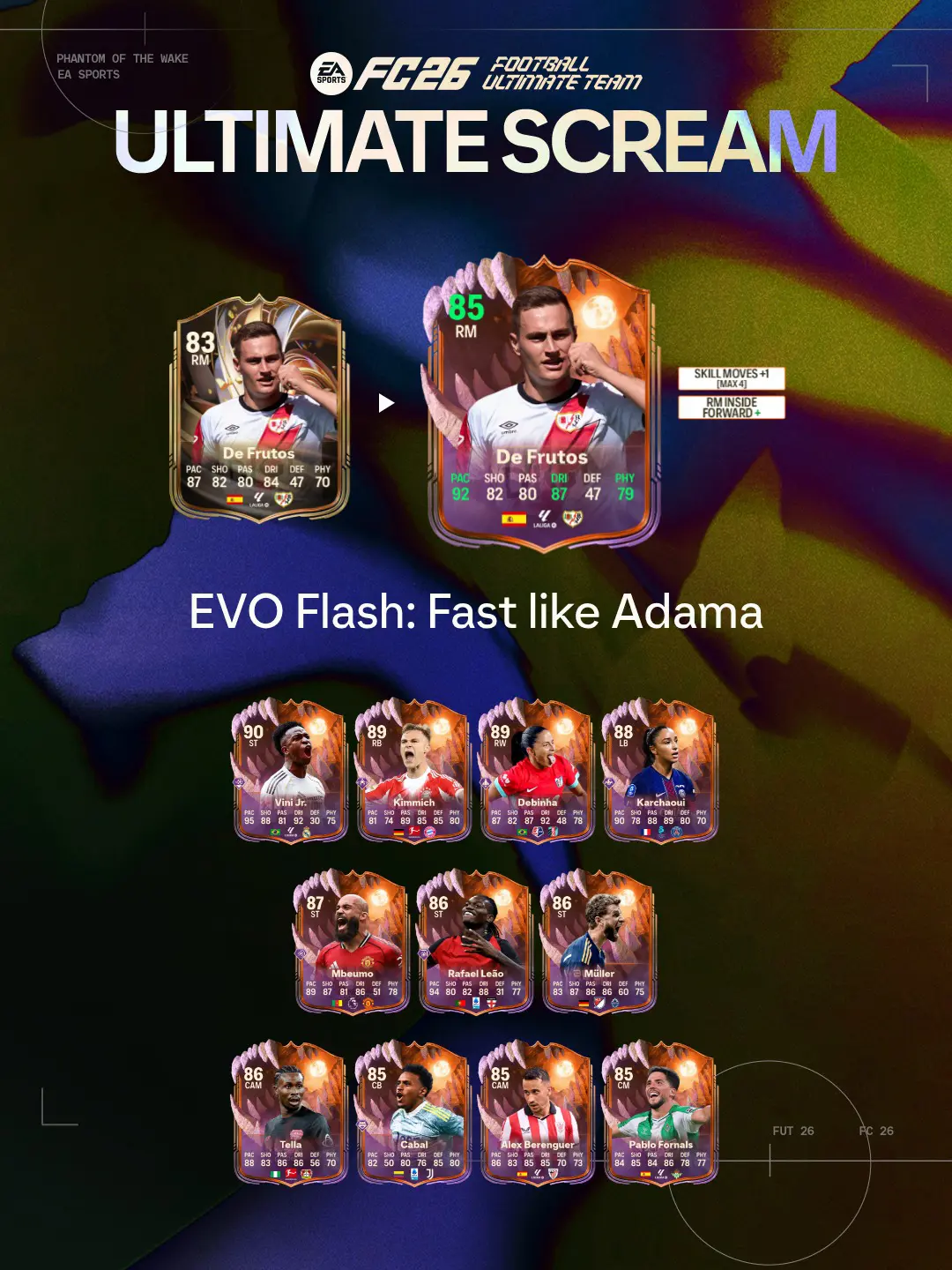 EA FC 26 Evoluzione Veloce Come Adama Evo Flash Lista Giocatori Ed Obiettivi.