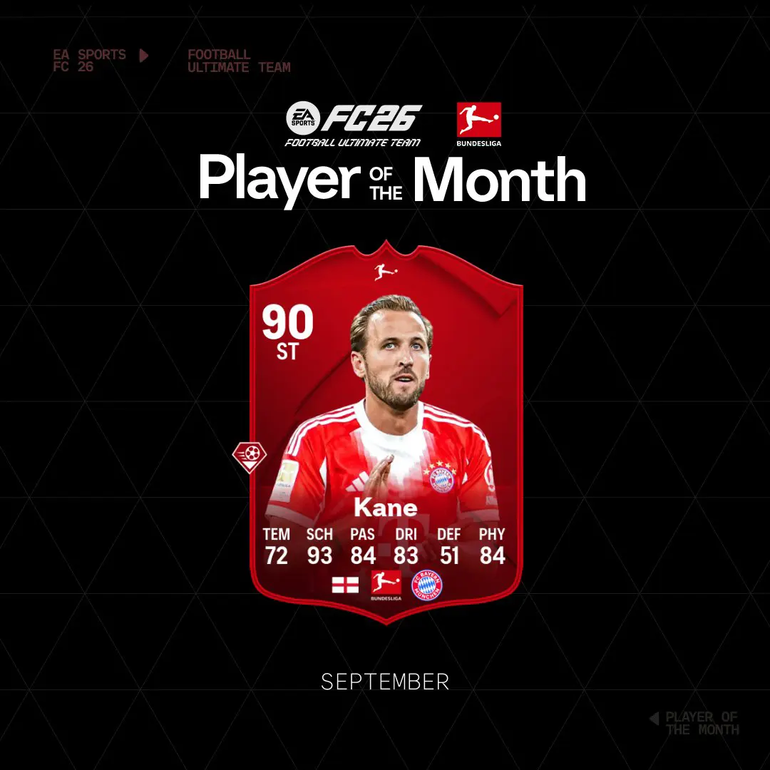 EA FC 26 SBC Harry Kane POTM Settembre Bundesliga Recensione E Test In Game Con Il Meta.