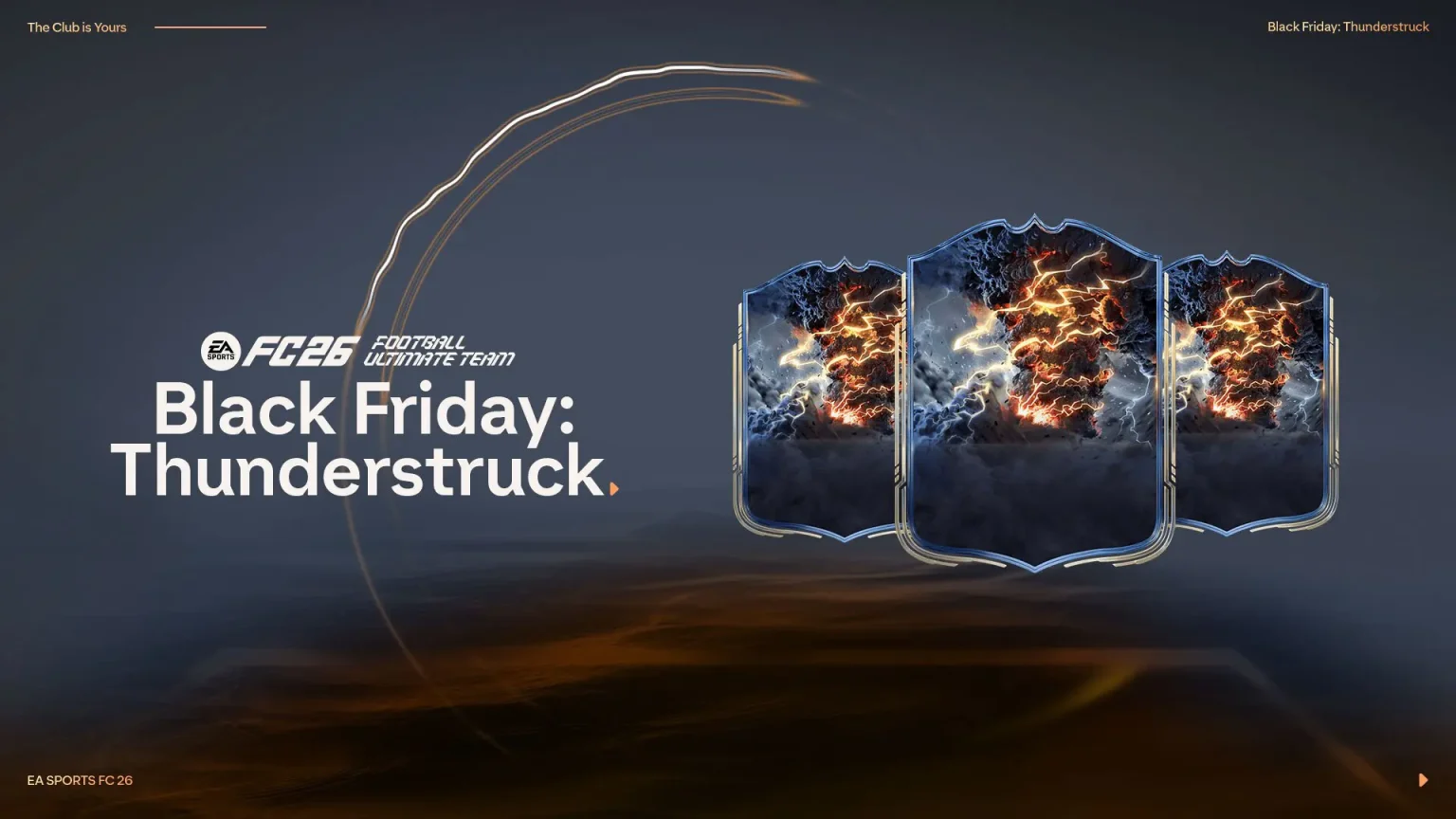 Cover Black Friday Thunderstruck EA FC 26