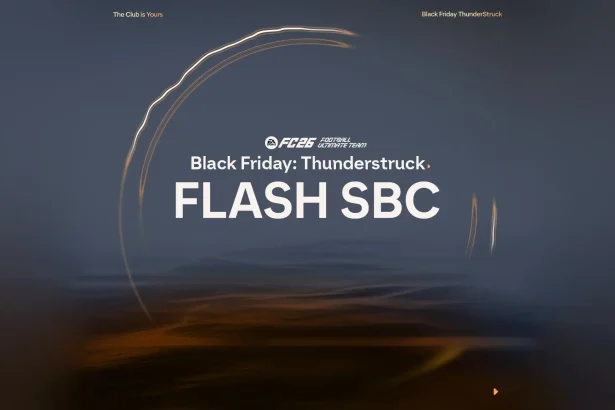Cover Flash SBC Black Friday EA FC 26