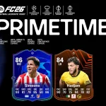 Cover Giuliano Simeone UEFA Primetime EA FC 26