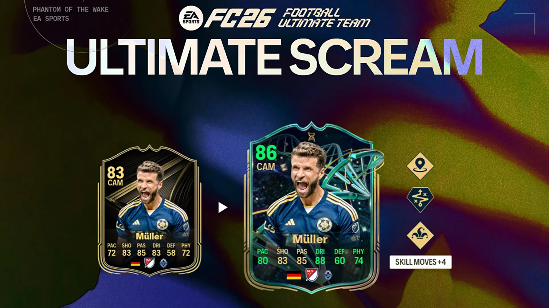 ea fc 26 evoluzione stella in movimento come riscattare la nuova evo e lista giocatori