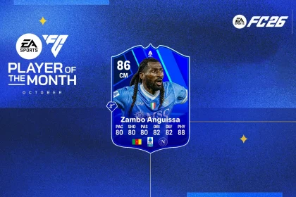 Cover SBC Anguissa POTM Ottobre Serie A Prediction EA FC 26