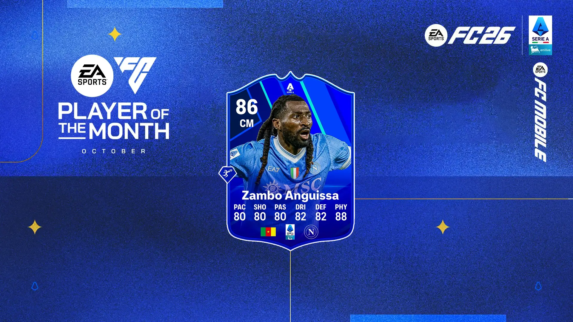EA FC 26 La Carta Player Of The Month Di Zambo Anguissa E’ Trapelata Sul Web EA FC 26 La Carta Player Of The Month Di Zambo Anguissa E’ Trapelata Sul Web