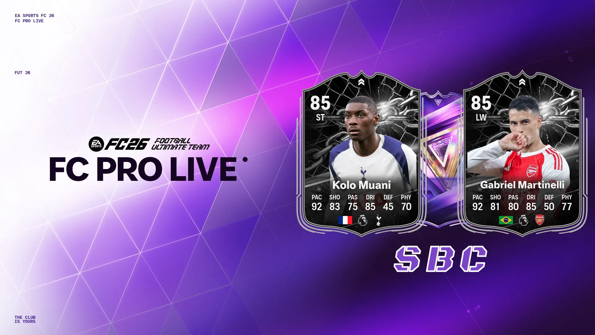 EA FC 26 SBC Martinelli Vs. Kolo Muani Showdown Quale Carta Scegliere E Quali Boost Ricevono