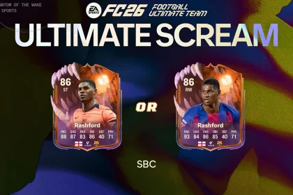 Cover SBC Rashford Ultimate Scream EA FC 26