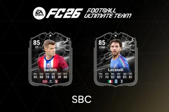 Cover SBC Sorloth Locatelli Showdown EA FC 26