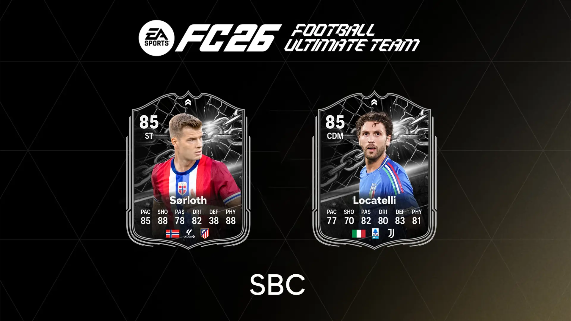 EA FC 26 SBC Locatelli Vs. Sorloth Showdown Quale Carta Scegliere E Quali Boost Ricevono EA FC 26 SBC Locatelli Vs. Sorloth Showdown Quale Carta Scegliere E Quali Boost Ricevono