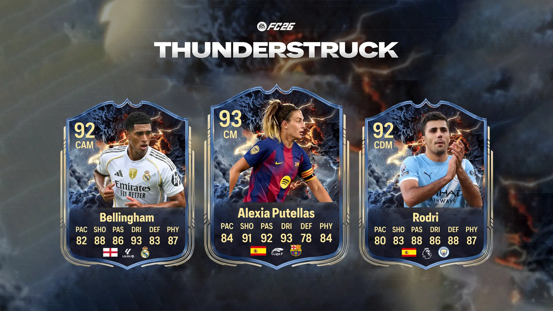 EA FC 26 Team Thunderstruck Elenco Carte Della Squadra Tuono