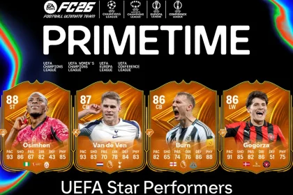 Cover UEFA Star Performers November 8 EA FC 26