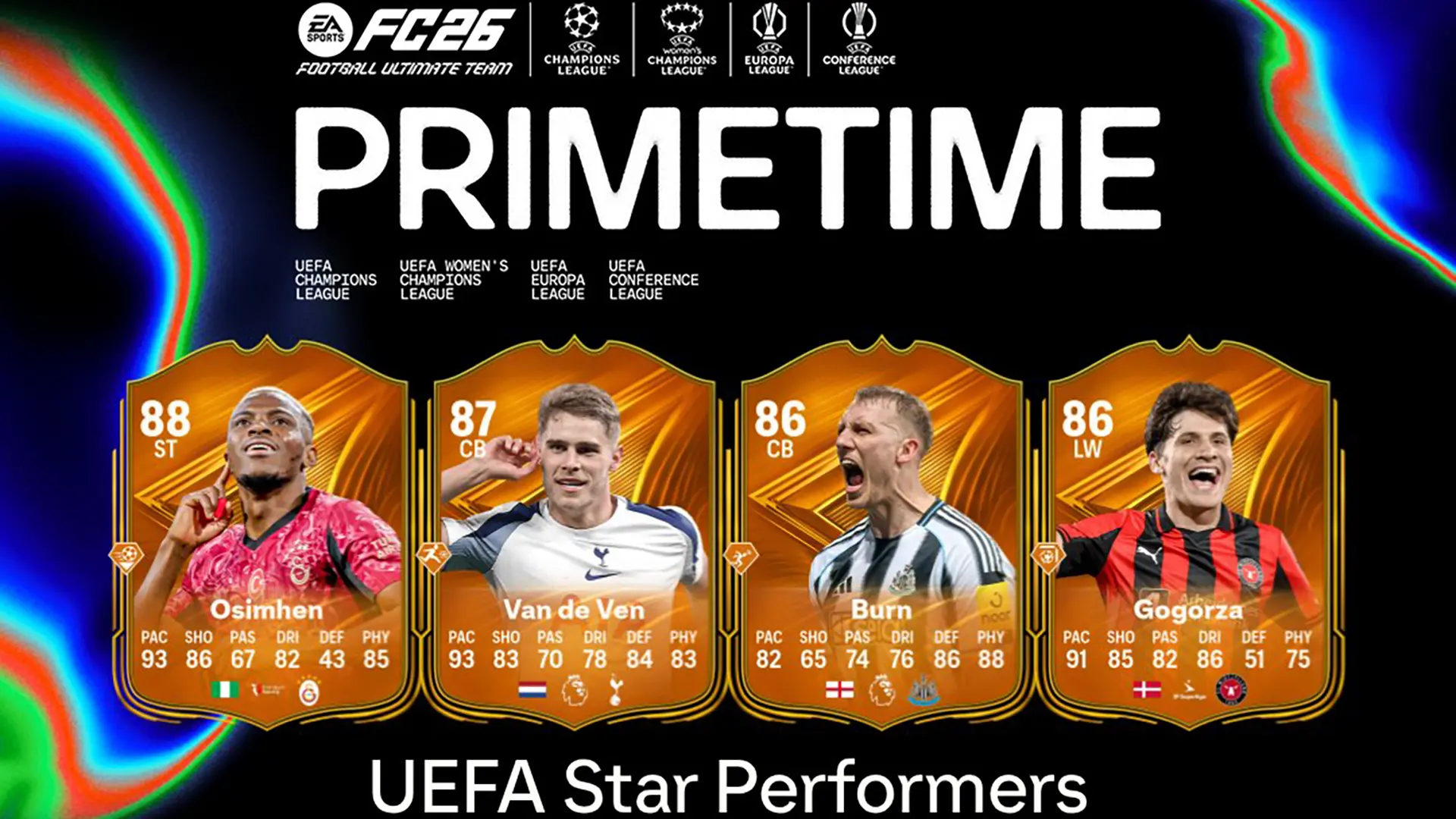 Cover UEFA Star Performers November 8 EA FC 26