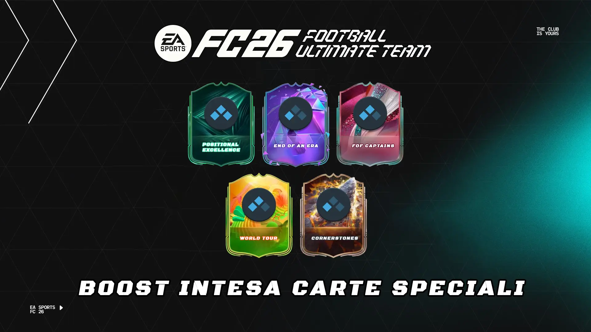EA FC 26 Intesa Individuale & Di Squadra Delle Carte Speciali Per La Modalità Ultimate Team