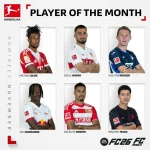 Cover Candidati POTM Novembre Bundesliga EA FC 26