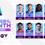 Cover Candidati POTM Novembre Premier League EA FC 26