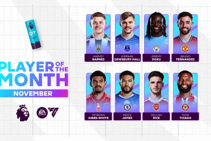 Cover Candidati POTM Novembre Premier League EA FC 26