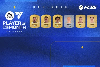Cover Nominees POTM November Serie A EA FC 26