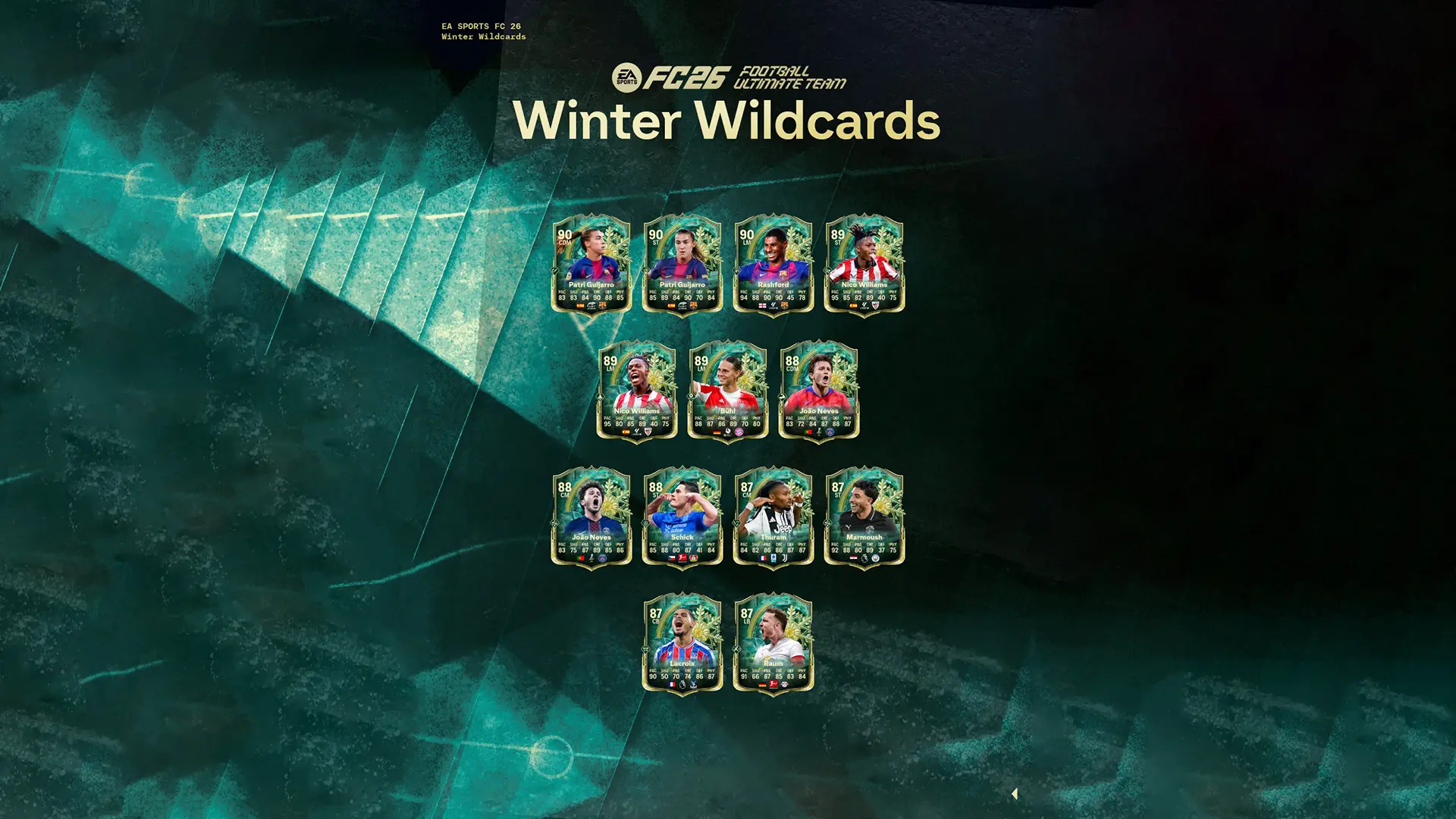 Cover Team 3 Winter Wildcards EA FC 26