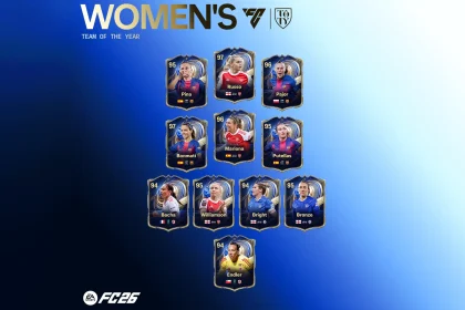 Cover TOTY Women Official EA FC 26