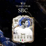 Cover Totti Icona TOTY Prediction EA FC 26