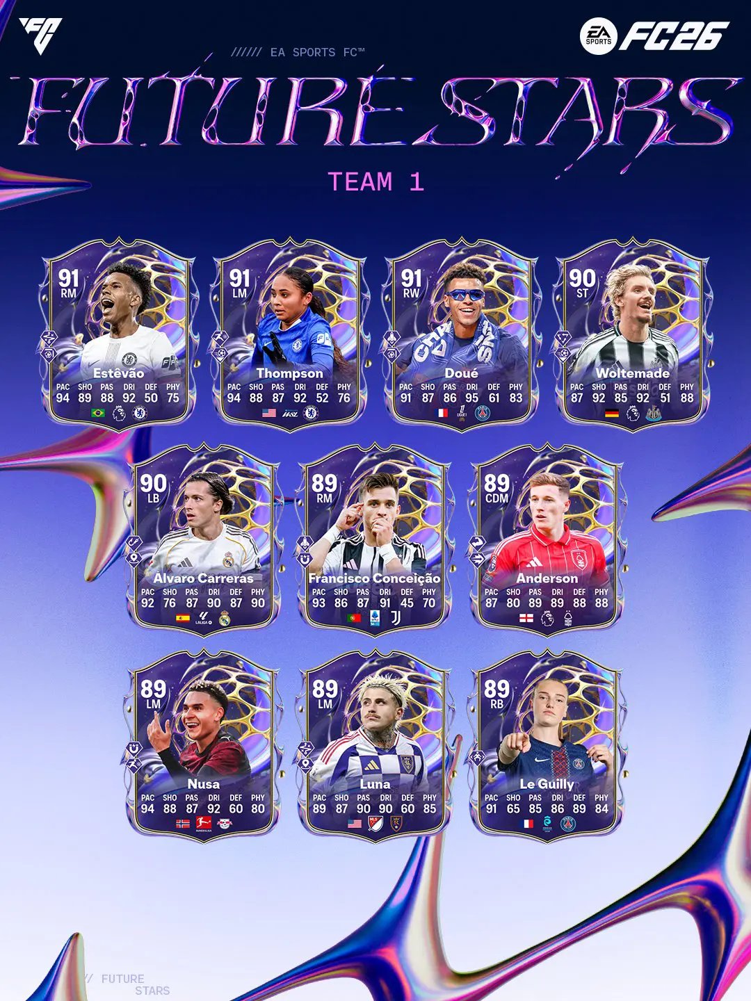 Team Future Stars EA FC 26 Image 1