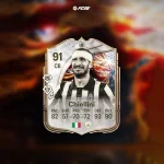 Cover Giorgio Chiellini Knockout Royalty Icon Prediction EA FC 26