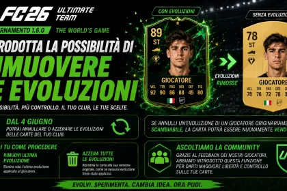 Rimuovere Evoluzioni Fc26 1920x1080