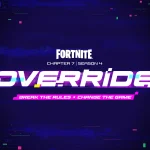 Cover Fortnite Override Stagione 4 Capitolo 7